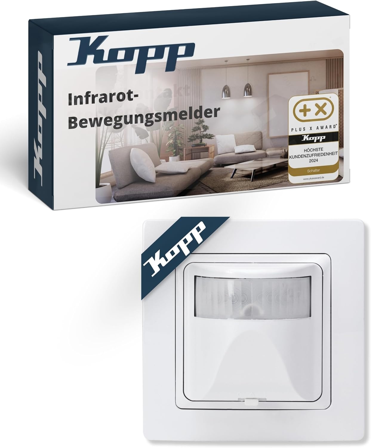 Unterputz-Bewegungsmelder 180° - 10m Reichweite - Jetzt bis zu 33% sparen