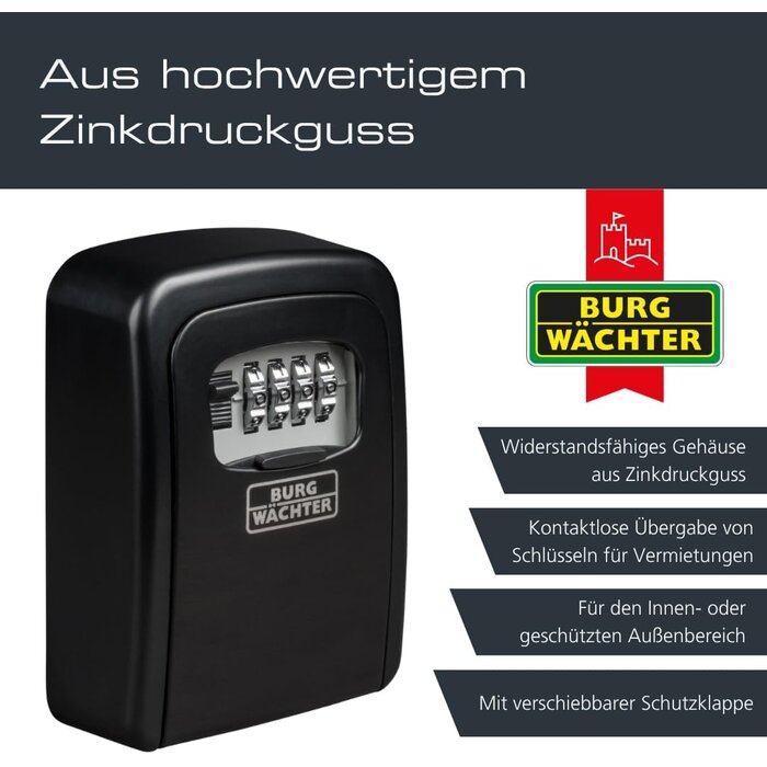 Schlüsseltresor Key Safe 30 - Wandmontage - Zahlenschloss - bis zu 31% Rabatt
