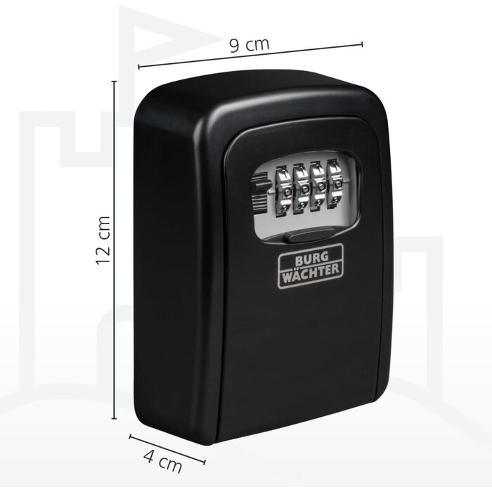 Schlüsseltresor Key Safe 30 - Wandmontage - Zahlenschloss - bis zu 31% Rabatt
