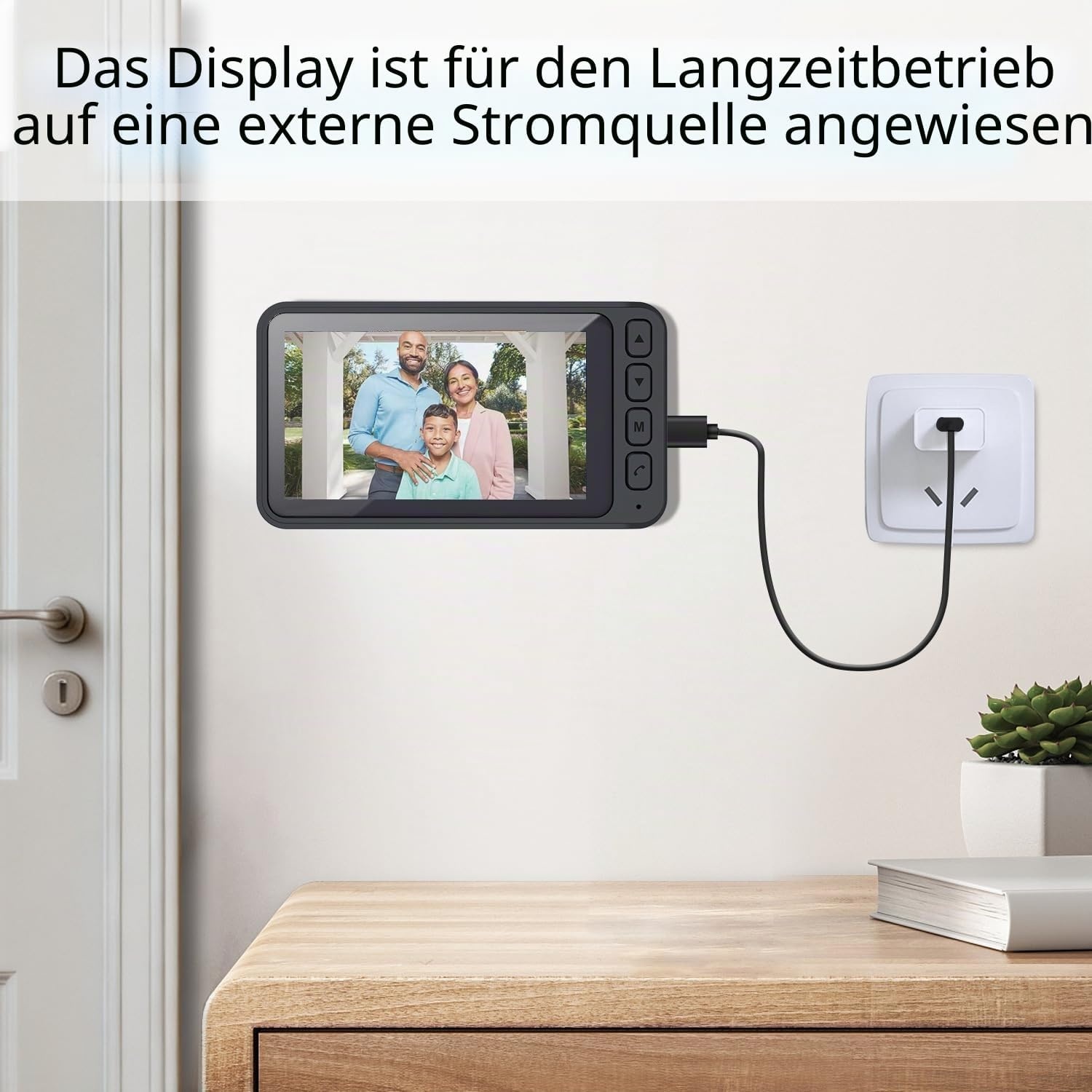 Drahtlose Video-Türsprechanlage mit Monitor - bis zu 34% Rabatt sparen