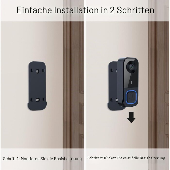 Drahtlose Video-Türsprechanlage mit Monitor - bis zu 34% Rabatt sparen