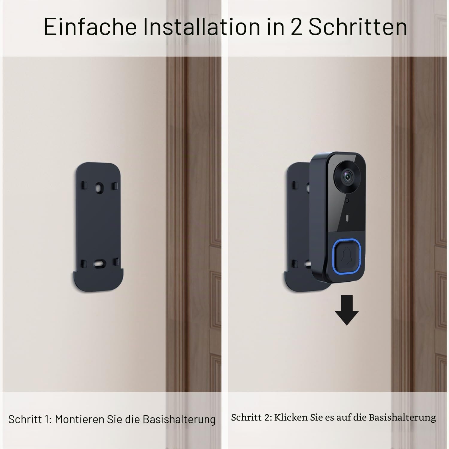 Drahtlose Video-Türsprechanlage mit Monitor - bis zu 34% Rabatt sparen