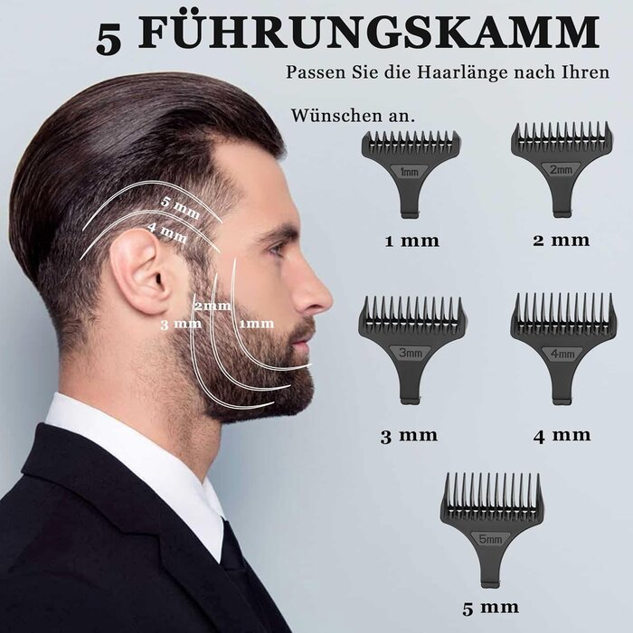 Profi-Haar- und Barttrimmer - Vollmetall, 9000 U/min - bis zu 33% reduziert