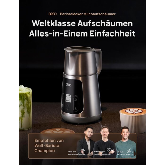 Elektrischer Milchaufschäumer 800ml - Jetzt bis zu 35% sparen