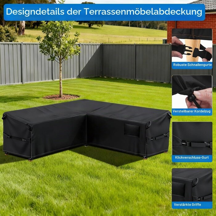 Gartenmöbel Abdeckhaube 215x215cm - wasserdicht & robust - bis zu 31% Rabatt