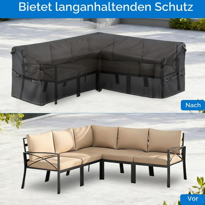 Gartenmöbel Abdeckhaube 215x215cm - wasserdicht & robust - bis zu 31% Rabatt
