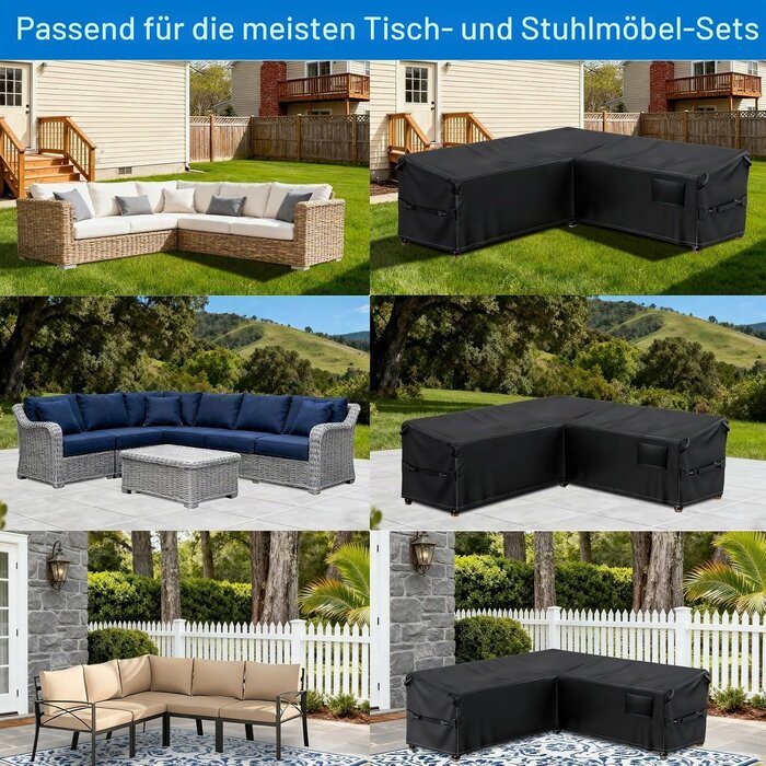 Gartenmöbel Abdeckhaube 215x215cm - wasserdicht & robust - bis zu 31% Rabatt