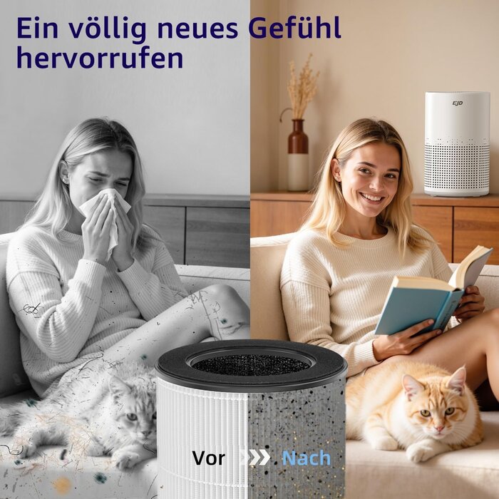 Leiser Luftreiniger mit HEPA H13 Filter - Bis zu 33% Rabatt auf Rückläufer