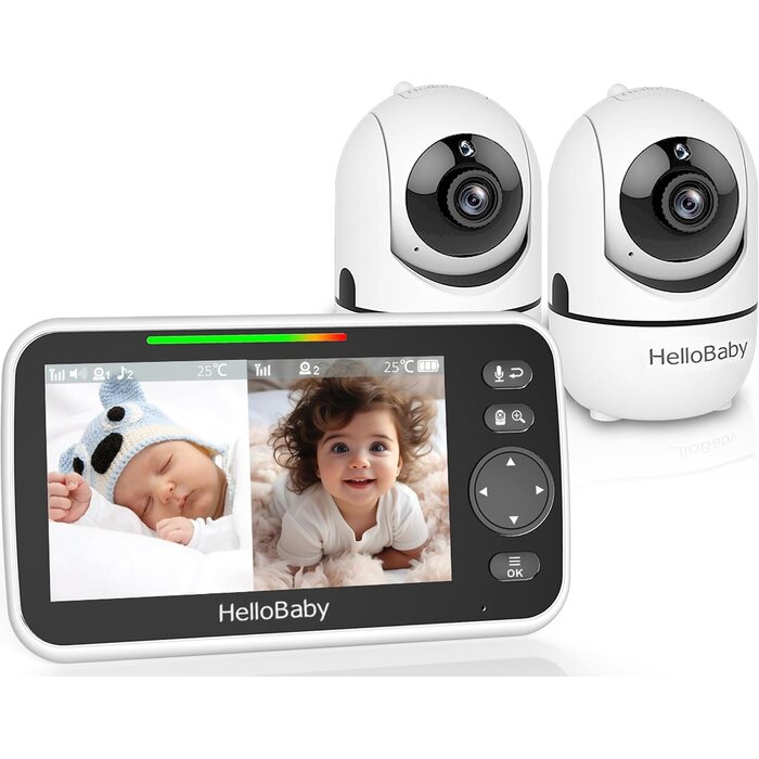 Video-Babyphone mit 6-Zoll IPS-Bildschirm & Kamera - bis zu 34% Rabatt