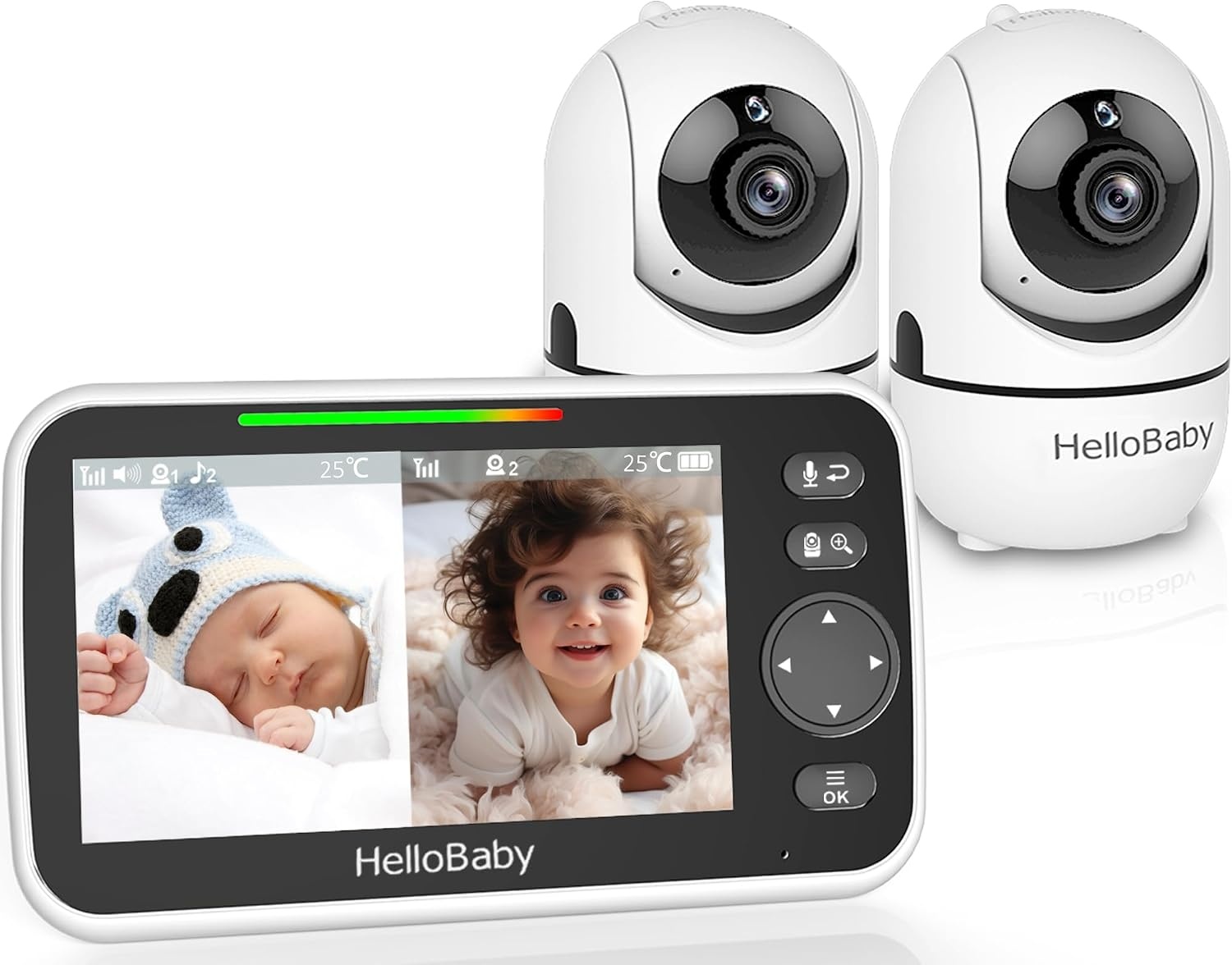 Video-Babyphone mit 6-Zoll IPS-Bildschirm & Kamera - bis zu 34% Rabatt