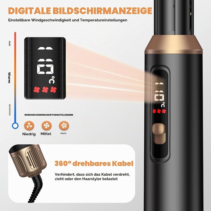 Vielseitiger Magic Styler für professionelles Haarstyling - bis zu 33% sparen