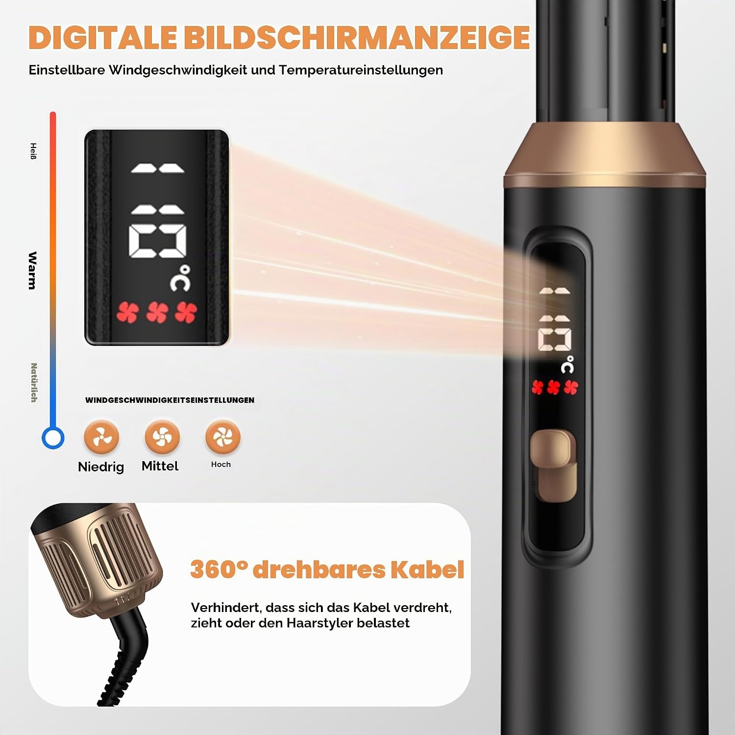 Vielseitiger Magic Styler für professionelles Haarstyling - bis zu 33% sparen
