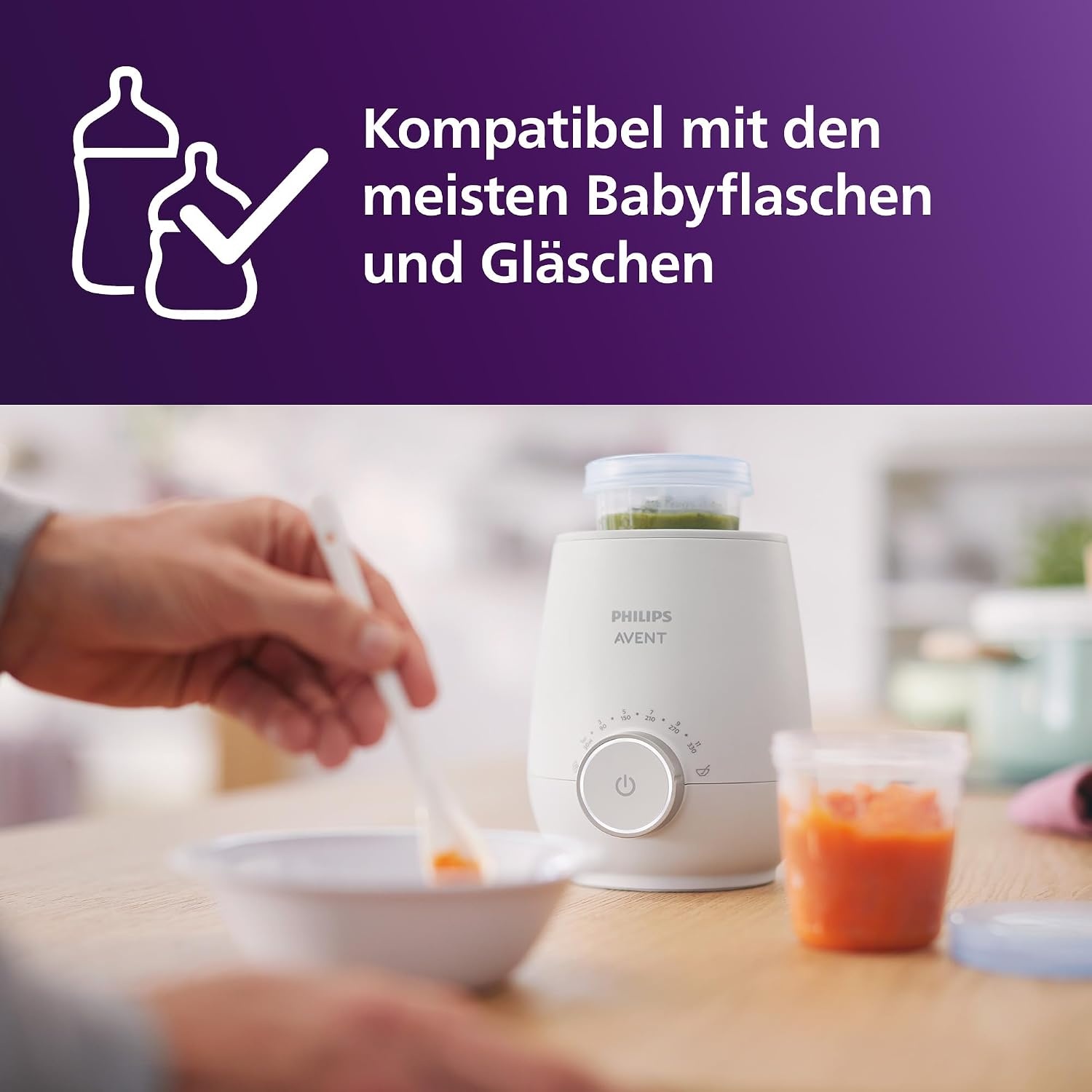 Elektrischer Flaschenwärmer - Schnell & Sicher - Jetzt bis zu 34% sparen