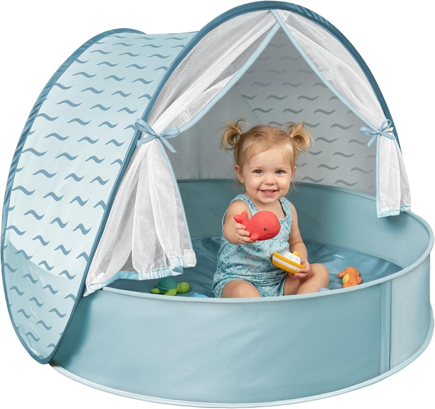 3-in-1 Baby Strandzelt mit UV-Schutz UPF 50+ - Outlet-Angebot bis zu 33% Rabatt