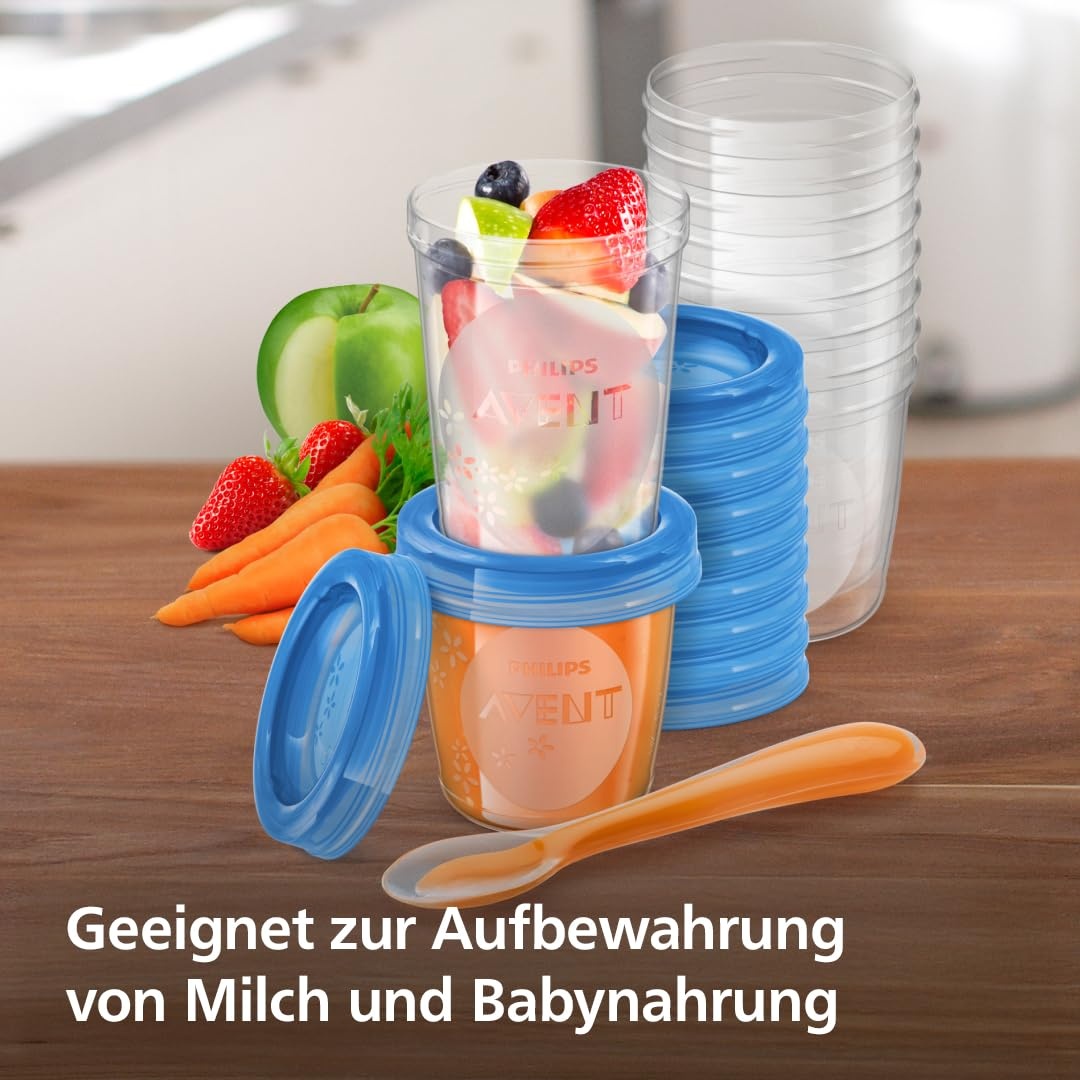 Aufbewahrungsbecher Set 20-tlg. für Babynahrung - bis zu 31% Rabatt