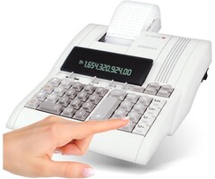 Tischrechenmaschine mit Druckfunktion - 12-stellig - 60% Rabatt