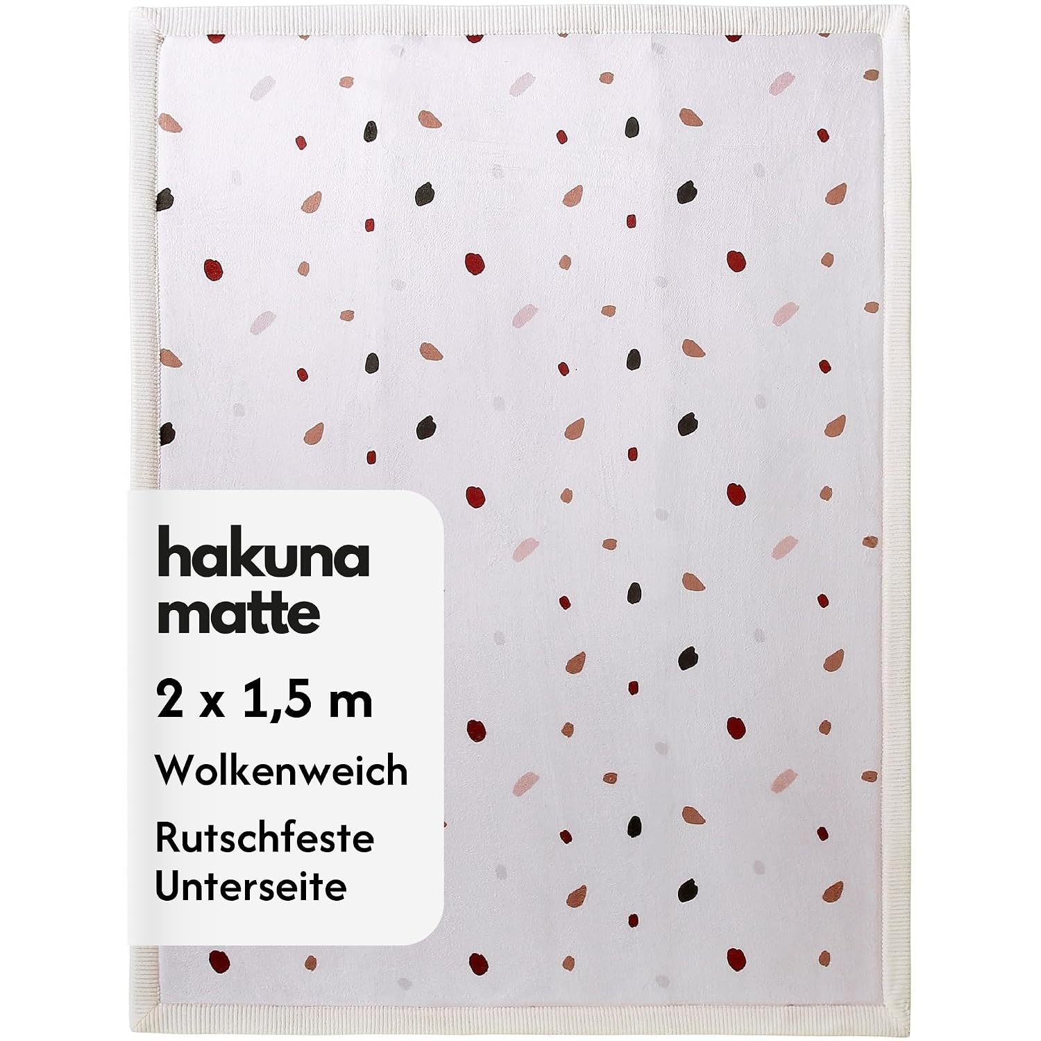 Extra weiche Spielmatte 150x200 cm - Korallensamt - bis zu 34% sparen