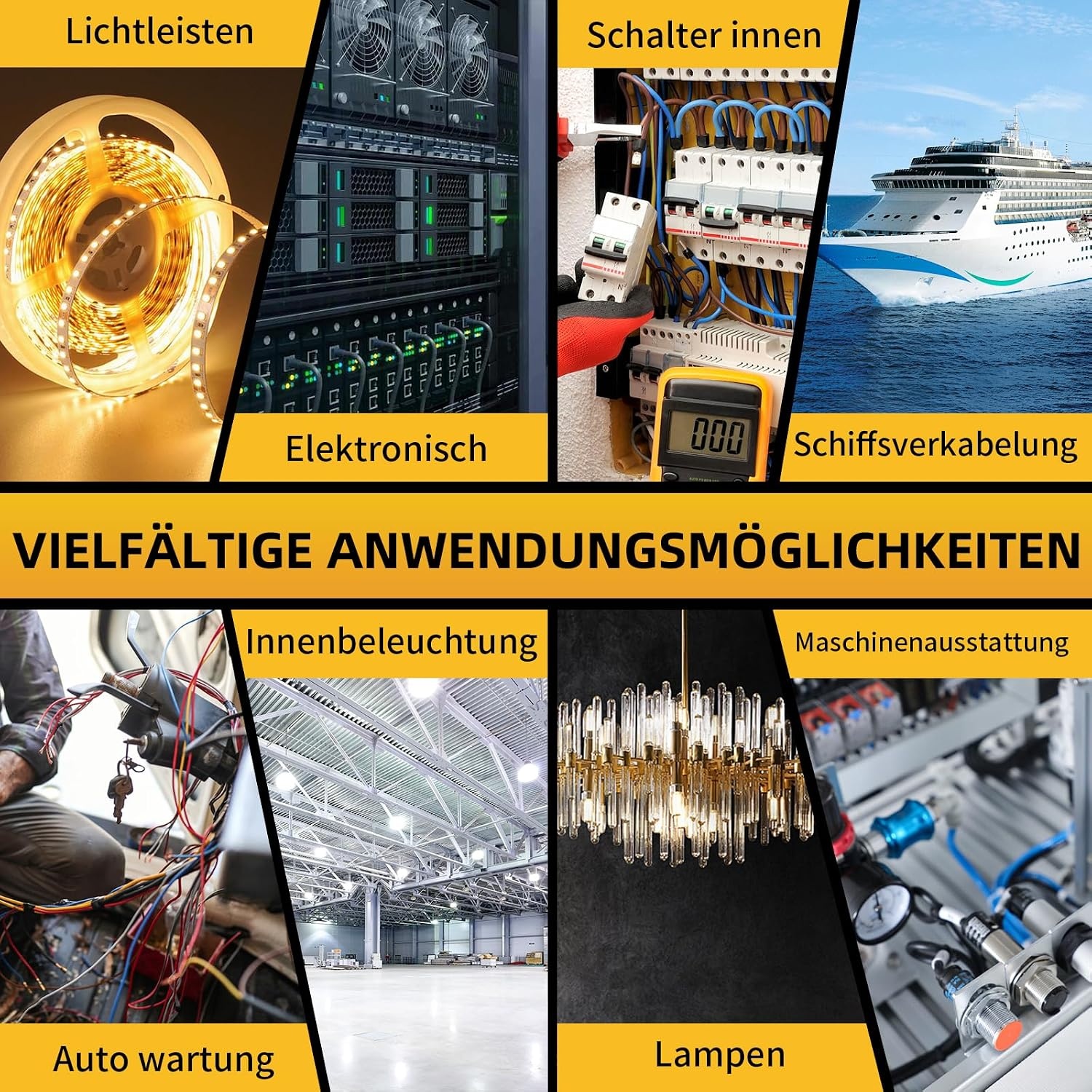 4-adriges Elektrokabel 14AWG 2 mm² | 9,14m | Verzinntes Kupfer | bis zu 32% Rabatt