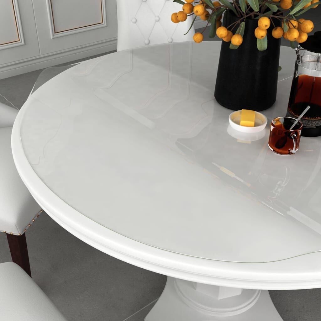 Vidaxl Tischschutzfolie Rund Ø 100 cm, 1,6 mm PVC Transparent - bis zu 32% reduziert