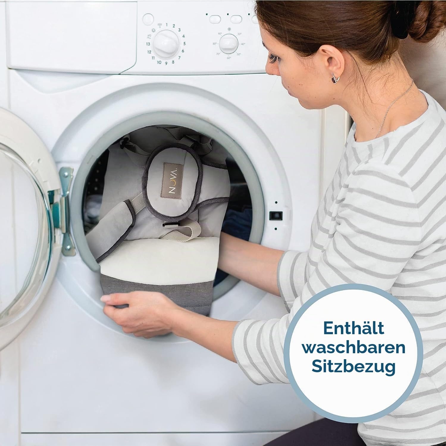 Elektrische Babyschaukel mit Bluetooth & USB - Beige - bis zu 34% Rabatt