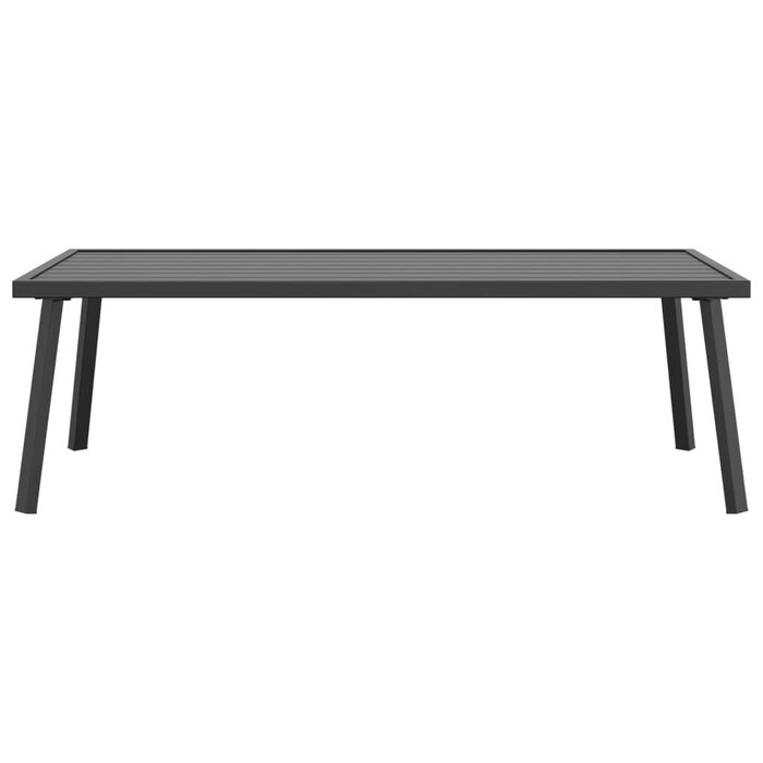 Vidaxl Gartentisch aus Stahl Anthrazit 110x55x35 cm - Outlet bis zu 35% reduziert