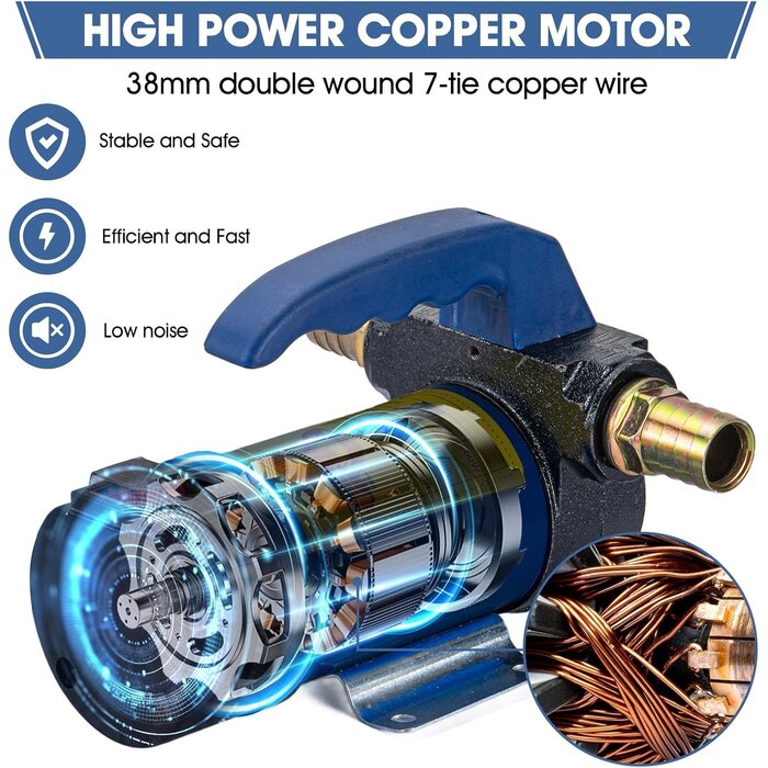 Elektrische Diesel-Transferpumpe 12V 260W - bis zu 28% Rabatt