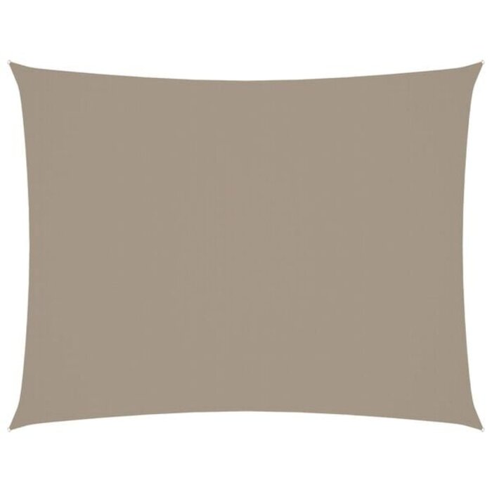 Vidaxl Rechteckiges Sonnensegel 2,5 x 4 m, Taupe - Jetzt bis zu 32% günstiger