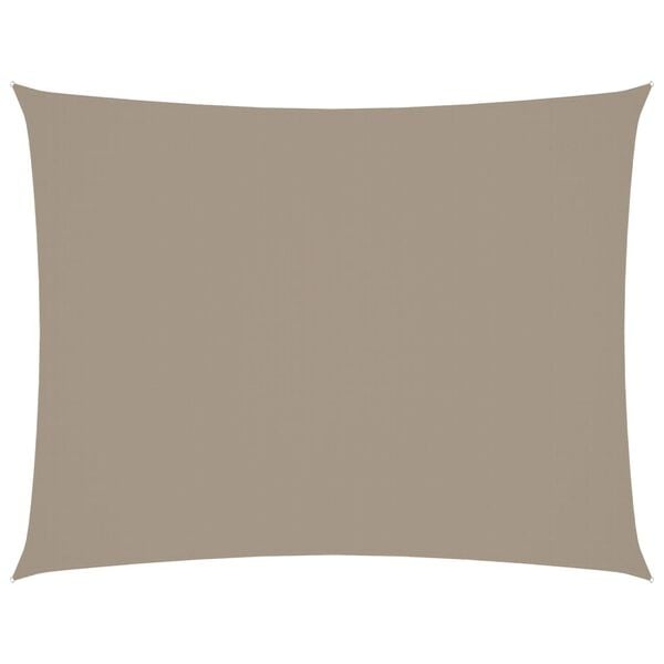 Vidaxl Rechteckiges Sonnensegel 2,5 x 4 m, Taupe - Jetzt bis zu 32% günstiger