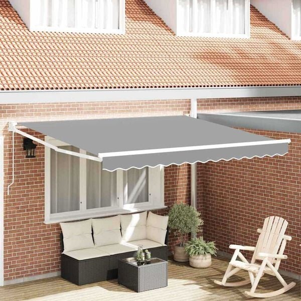 Vidaxl Moderne Markise 3 x 2,5 m Weiß - Jetzt bis zu 35% günstiger