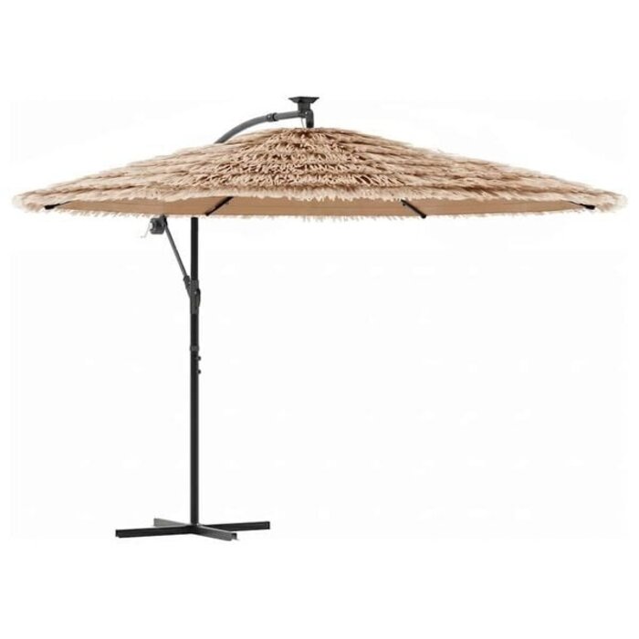 Vidaxl Stilvoller Sonnenschirm 290x290 cm in Braun - bis zu 35% günstiger