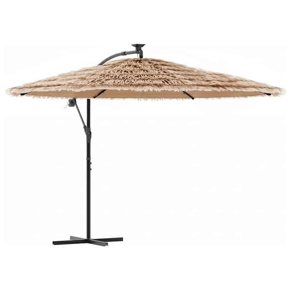 Vidaxl Stilvoller Sonnenschirm 290x290 cm in Braun - bis zu 35% günstiger