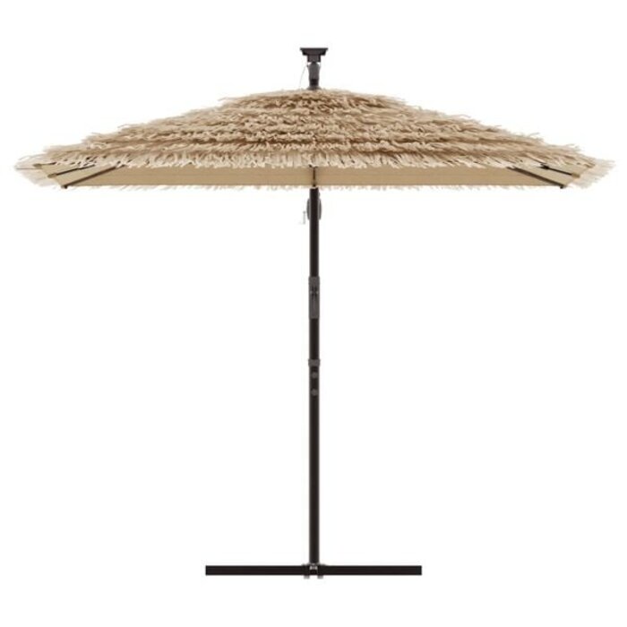 Vidaxl Stilvoller Sonnenschirm 290x290 cm in Braun - bis zu 35% günstiger
