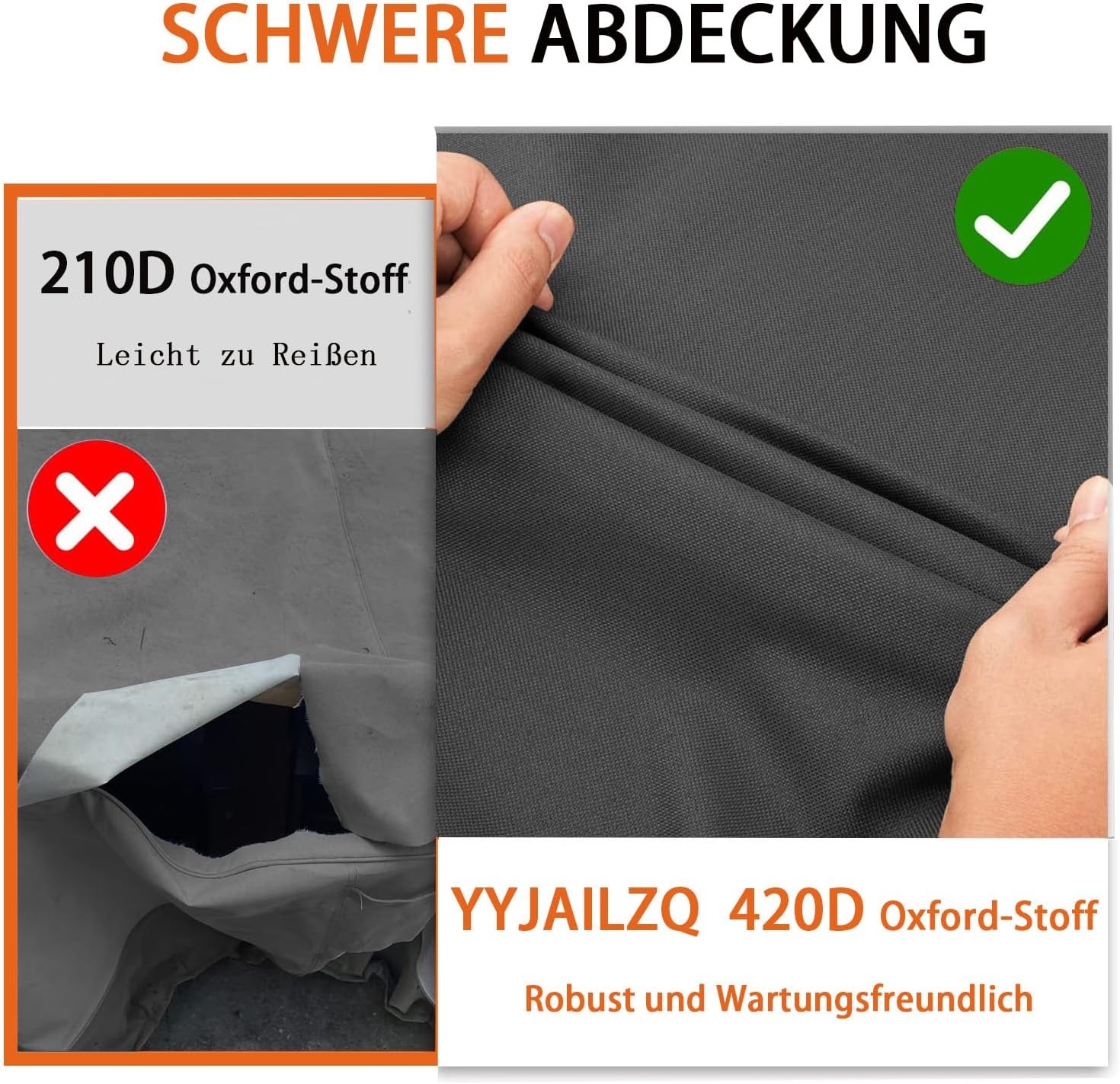 Schutzhülle für Hängesessel 200x120x200 cm - bis zu 32% Rabatt