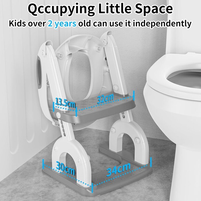Toilettentrainer für Kinder mit Treppe - Verstellbar - bis zu 32% günstiger