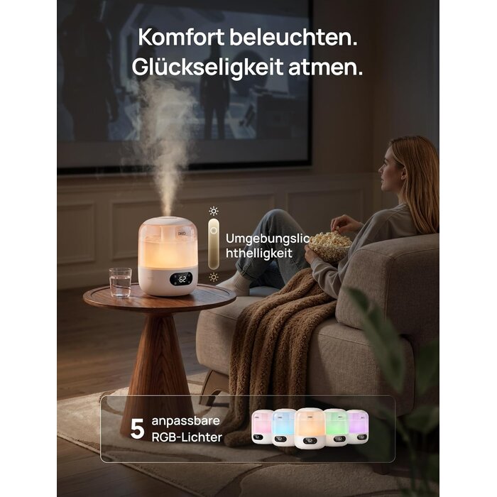 Ultraschall-Luftbefeuchter Kinderzimmer 3L - Bis zu 33% Rabatt im Outlet