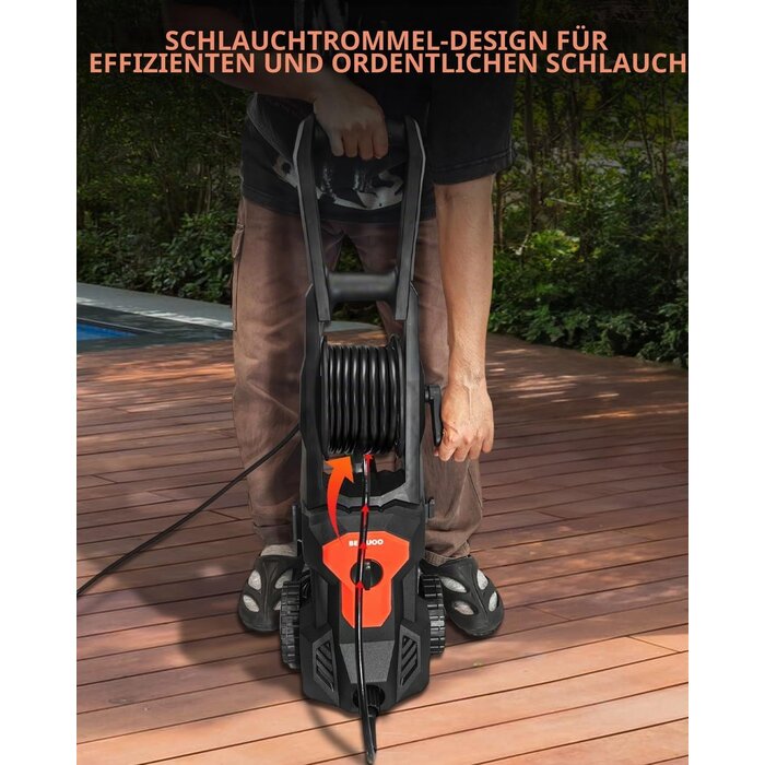 Elektrischer Hochdruckreiniger 160 bar, 420 l/h - bis zu 34% Rabatt sparen