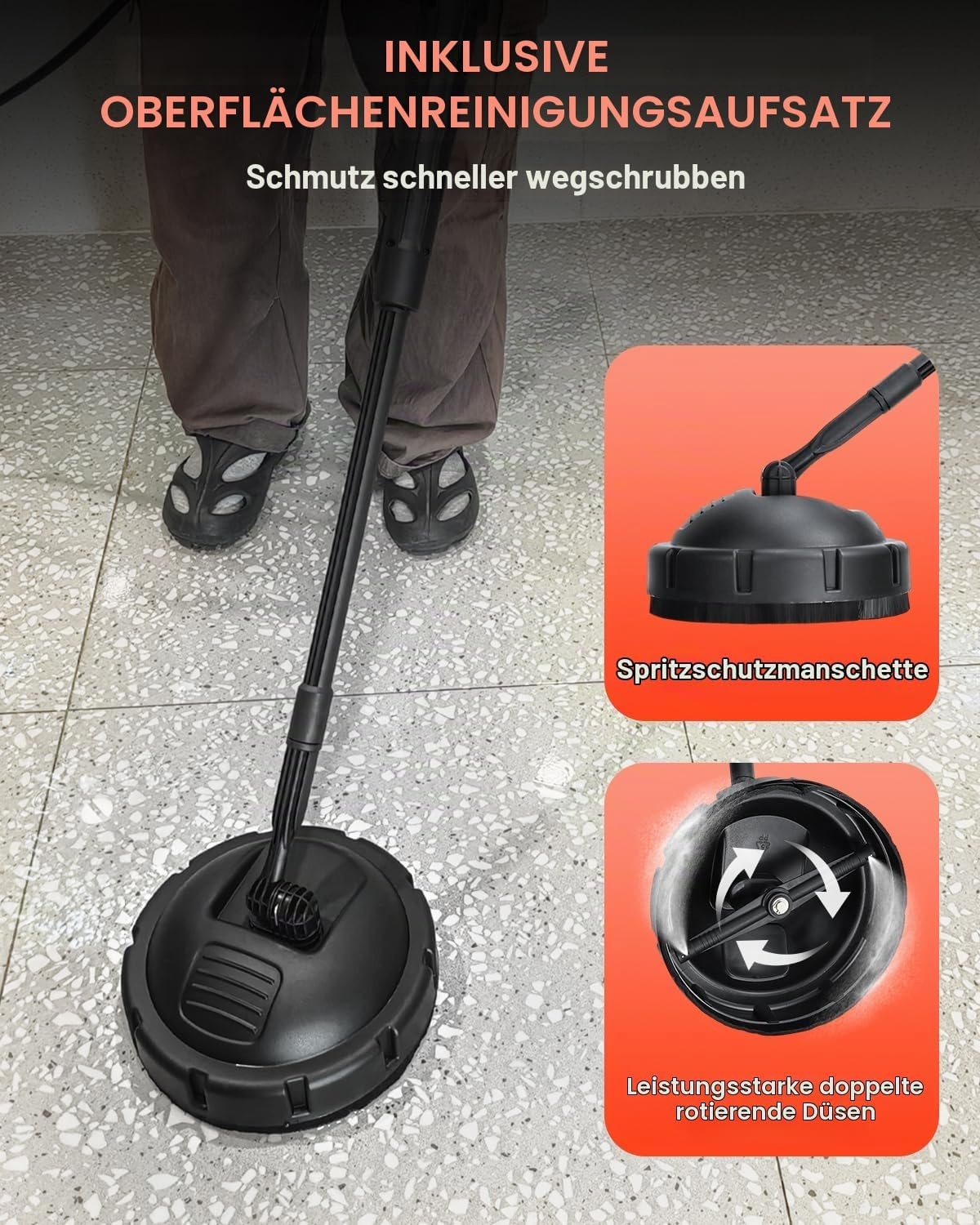 Elektrischer Hochdruckreiniger 160 bar, 420 l/h - bis zu 34% Rabatt sparen