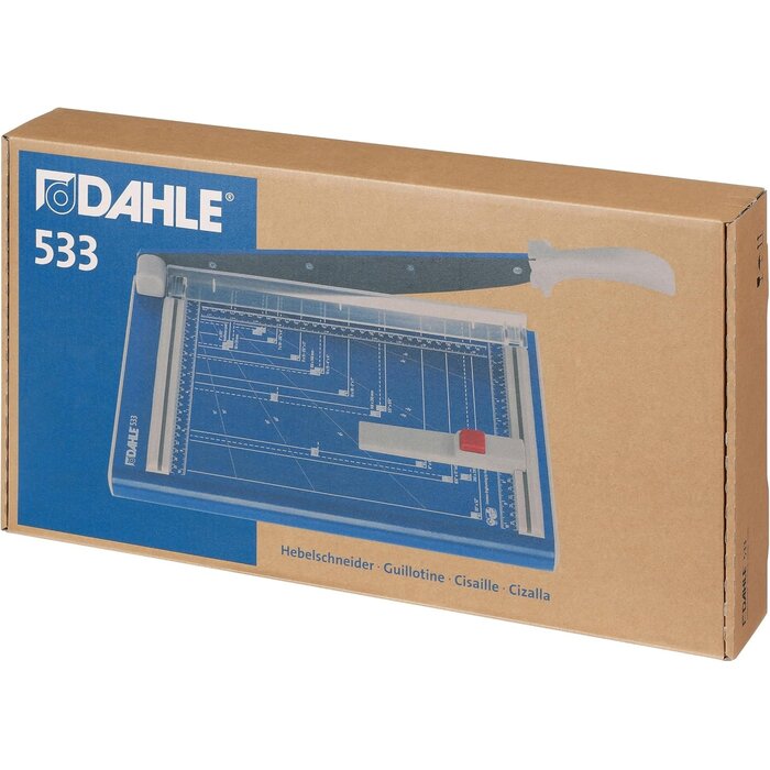 Hebel-Papierschneidemaschine 340 mm, Blau - Jetzt bis zu 34% Rabatt sichern