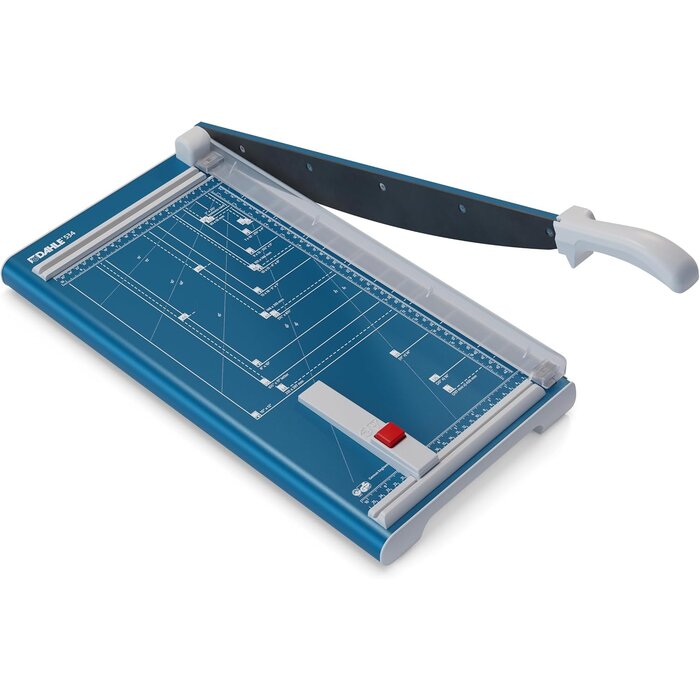 Hebel-Papierschneidemaschine 340 mm, Blau - Jetzt bis zu 34% Rabatt sichern