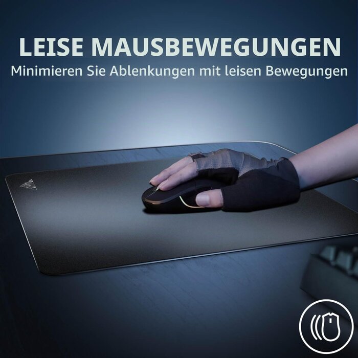 Premium Gaming-Mauspad aus Glas 450x400mm - Jetzt bis zu 34% günstiger!
