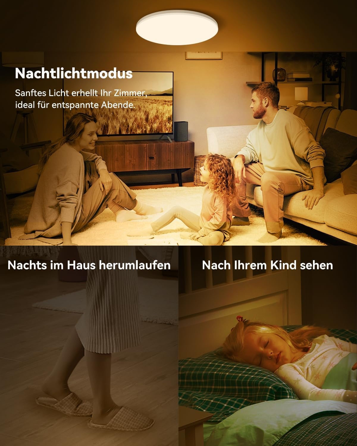 LED Deckenleuchte dimmbar RGB Ø40cm - 33W 5200lm - bis zu 33% Rabatt