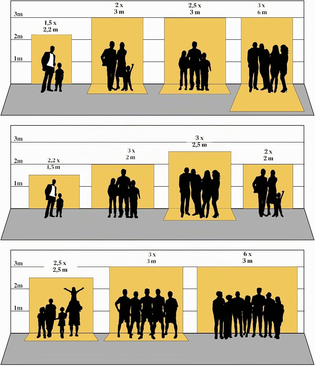 Kate Foto-Hintergrund 2x3m weiß, Mikrofaser - 63% Rabatt auf Retourenware
