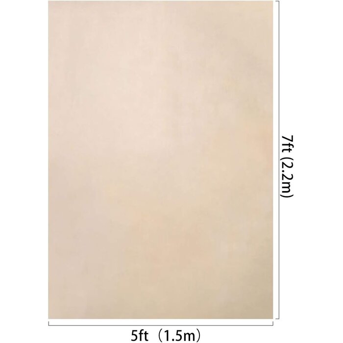 Kate Fotostudio Hintergrund Beige 1,5x2,2m Retro-Stil - Bis zu 32% günstiger!