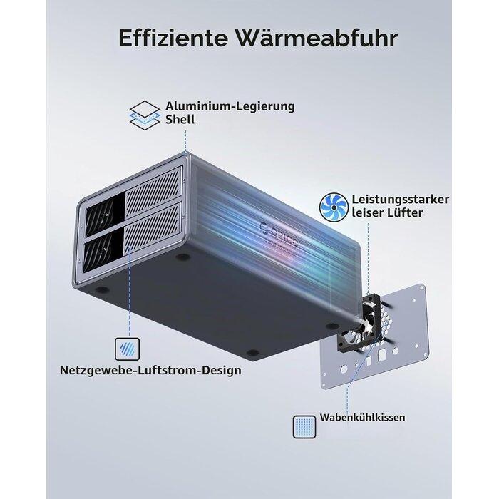 2-Bay RAID-Festplattengehäuse USB 3.0 bis 44 TB - bis zu 34% sparen