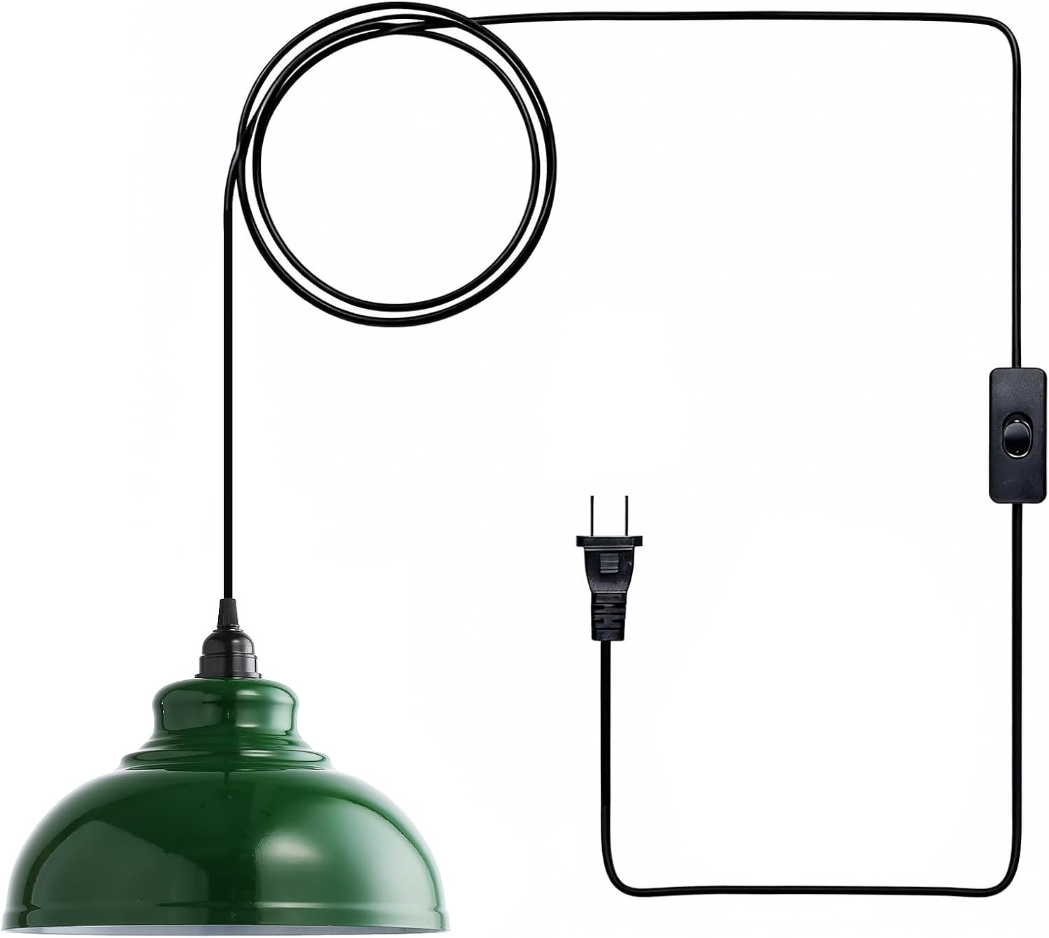 Vintage Hängelampe mit Stecker & 4,5m Kabel - Jetzt bis zu 29% reduziert