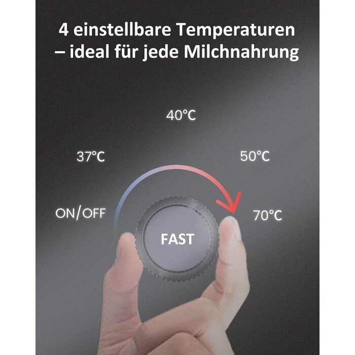 Intelligenter Flaschenwärmer & Wasserdispenser, 1,7L - bis zu 33% günstiger