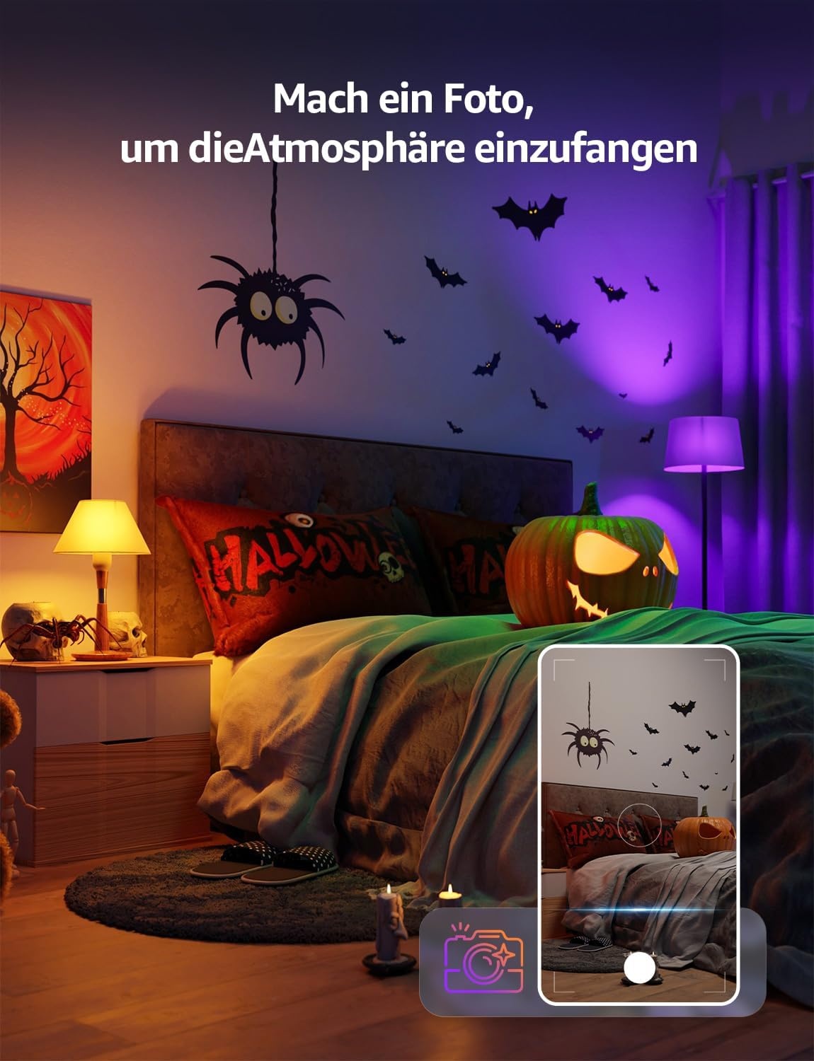 Intelligente LED-Lampen E27 12W 4er-Set - Jetzt bis zu 33% sparen
