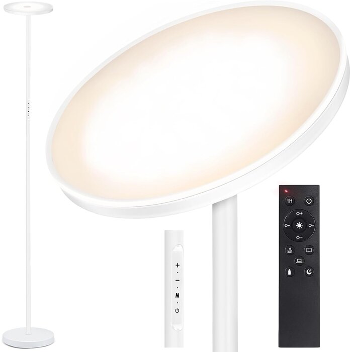 LED Deckenfluter mit Leselampe dimmbar - bis zu 33% Rabatt