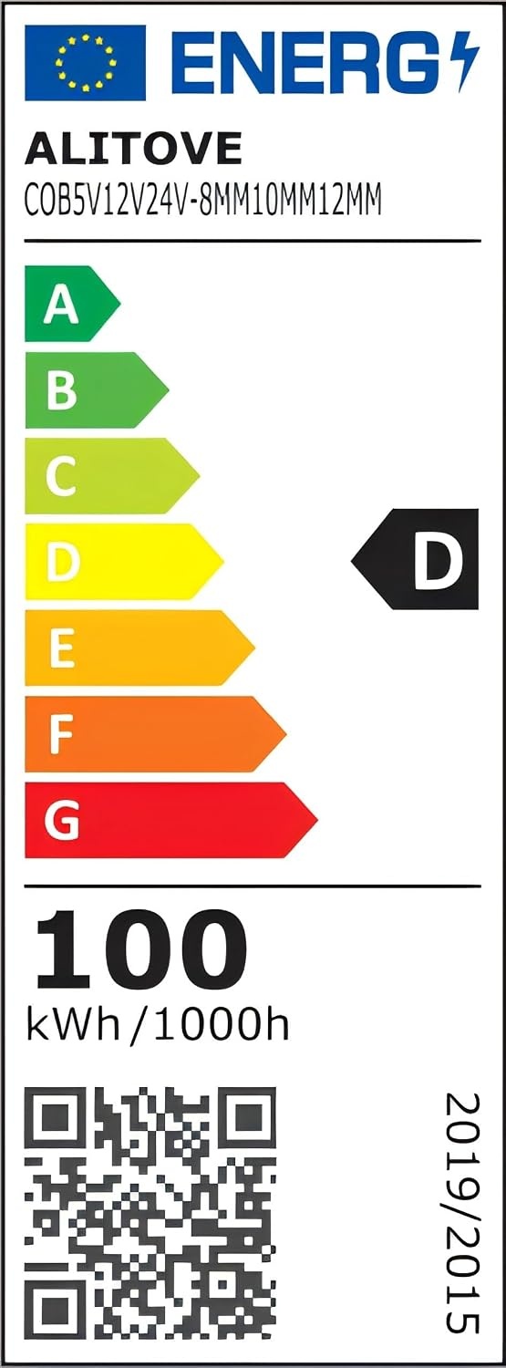 20m COB LED-Streifen Kaltweiß 230V IP67 - Bis zu 33% Rabatt im Outlet