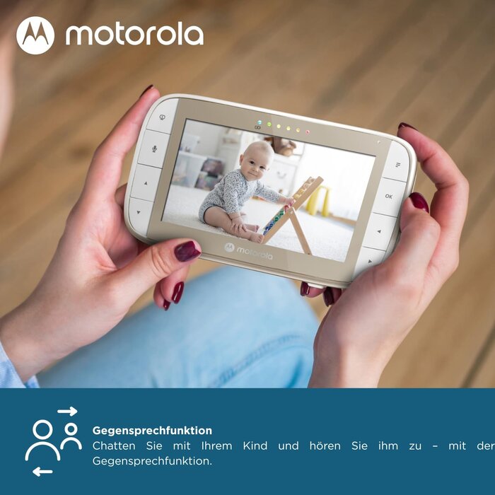 Video-Babyphone mit 5-Zoll-Display & PTZ-Kamera - jetzt bis zu 30% Rabatt